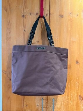 Kenneth Cole Osprey Brown Canvas Tote
